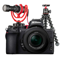Nikon Z50 + Z DX 16-50 F/3.5-6.3 VR Lens + Content Creator Kit