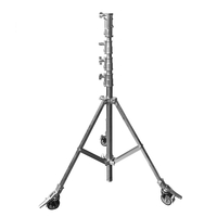 Xlite 4.2m HD Stainless Steel Light Stand with Wheels