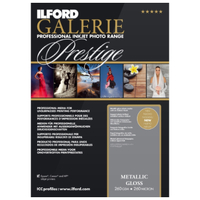 Ilford Galerie Prestige Metallic Gloss 260gsm Professional Inkjet Paper A4 100 sheets