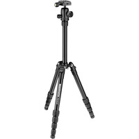 Manfrotto MKELES5BK-BH Element Small Aluminum Traveler Tripod - Black