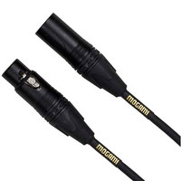 Mogami Gold Studio XLR-XLR Cable Neutrik Plugs with Gold Contacts - 2ft