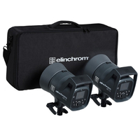 Elinchrom ELC 125/125 Studio Flash Set Including Bag - No Transmitter Included
