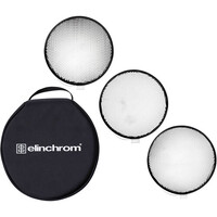 Elinchrom 21cm Grid Kit Includes 12/20/30 Grids and Bag