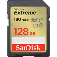 SanDisk Extreme 32GB SDXC UHS-I 180MB/s Memory Card - V30