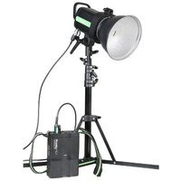 Phottix Indra 500 Studio Light with Built-in TTL and Li-Ion Battery Pack Kit - Ex Demo