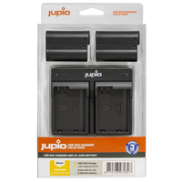 Jupio EN-EL15C Rechargeable Dual Charger Kit for Nikon Cameras