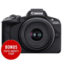 Canon EOS R50 Mirrorless Camera with RF-S 18-45mm f/4.5-6.3 IS STM Lens - Limited Edition