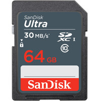 SanDisk Ultra 64GB SDXC UHS-I 140MB/s Memory Card - V10