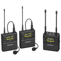 Sony UWP-D27CE42 2-Person Camera-Mount Wireless Omni Lavalier Microphone System