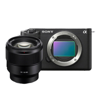 Sony ZV-E1 Mirrorless Camera with FE 85mm f/1.8 Lens - Black