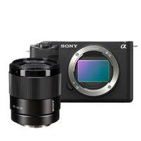 Sony ZV-E1 Mirrorless Camera with FE 35mm f/1.8 Lens - Black