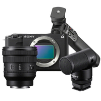 Sony ZV-E1 Vlogging Kit with FE 16-35mm f/4 PZ G Lens - Black
