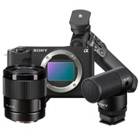 Sony ZV-E1 Vlogging Kit with FE 35mm f/1.8 Lens - Black