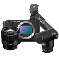 Sony ZV-E1 Vlogging Kit with FE 85mm f/1.8 Lens - Black
