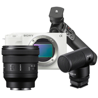 Sony ZV-E1 Vlogging Kit with FE 16-35mm F/4 PZ G Lens - White
