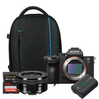 Sony a7 III Bundle includes 16-50mm Lens, Battery, 64GB Memory Card and Bag