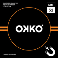 Okko 52mm Pro Magnetic Neutral Density ND6 6-Stop Filter