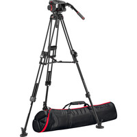 Manfrotto 509HD Tripod System with Aluminium 645 Twin Fast Legs