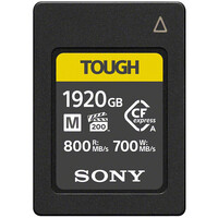 Sony Tough 1920GB M Series CFExpress Type A 800MB/s Memory Card