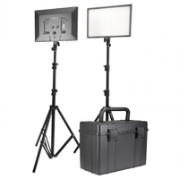 Nanlite Lumipad 25 Soft LED Panel Twin Kit with Hard Case, Light Stands and Grids