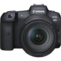 Canon EOS R5 Mirrorless Camera with RF 24-105mm f/4L IS USM Lens