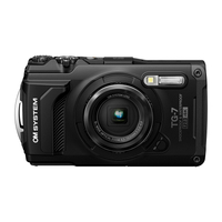 OM SYSTEM Tough TG-7 Waterproof Camera - Black