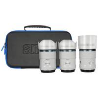 Sirui Sniper f/1.2 APSC Auto-Focus Lens Set for Sony E mount - White