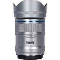 Sirui Sniper 33mm f/1.2 APSC Auto-Focus Lens for Fujifilm X mount - Silver