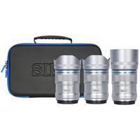 Sirui Sniper f/1.2 APSC Auto-Focus Lens Set for Sony E mount - Silver