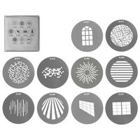 Nanlite Bowens Mount Projection Attachment Gobo Set 1