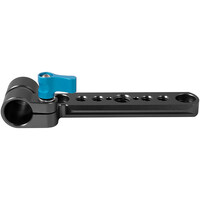 Kondor Blue RED Raptor Top NATO Rail and Rod Clamp - Black