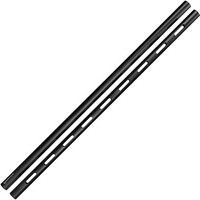 Kondor Blue PPSH 15mm Rod (Threaded M12) 18 Inch - Black, 2 Pack