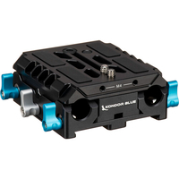 Kondor Blue LWS ARRI Bridge Plate for RED V-RAPTOR - Black