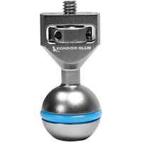 Kondor Blue (1/4 Inch) Ball Head for Magic Arms - Space Grey