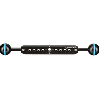 Kondor Blue Cine Magic Arm Extension Bar with Double Ball Head - 8 Inch - Black