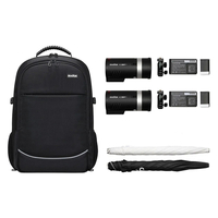 Godox AD300Pro Two Head Umbrella Kit with Carry Bag