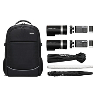 Godox AD300Pro Two Head Umbrella & Softbox Kit with Carry Bag