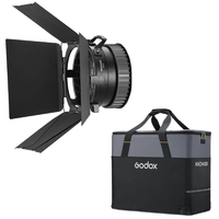 Godox MG1200Bi Fresnel & Barndoor Kit Inc Case