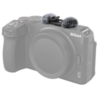 SmallRig Furry Windscreen with Cold Shoe Adapter for Nikon Z 30 3859