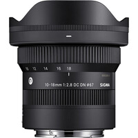 Sigma 10-18mm f/2.8 DC DN Contemporary Lens for Sony E-Mount