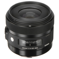 Sigma 30mm f/1.4 DC HSM Art Lens for Canon