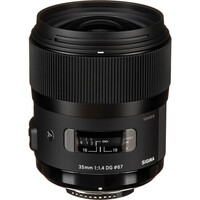 Sigma 35mm f/1.4 DG HSM Art Lens for Nikon