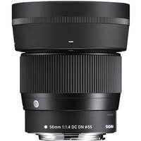 Sigma 56mm f/1.4 DC DN Contemporary Lens for Canon M-Mount