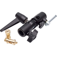 Manfrotto 026 Adaptor Swivel Lite-Tite Aluminium - Black