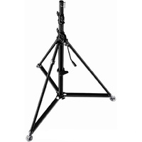 Manfrotto 387XBU Black Steel Super Wind-Up Stand - 12' - 3.6m
