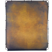 Manfrotto LL LB7926 EzyFrame Vintage Background Kit 6.5 x 7.5' - Tobacco