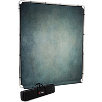 Manfrotto LL LB7932 EzyFrame Vintage Background Kit - 6.5 x 7.5', Sage