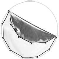 Manfrotto LL LR3302  Halo Compact Reflector Silver/White Fabric - 32"