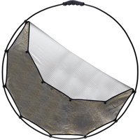 Manfrotto LL LR3310 Halo Compact Reflector, Sunlite/Soft Silver - 32"