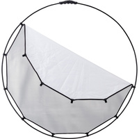 Manfrotto LL LR3331 Halo Compact Plus Reflector - Silver/White, 38"